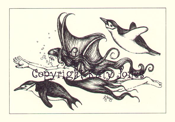 Black and White: Penguins