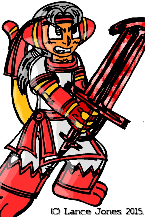 Varieta - Jin with Aura Sword