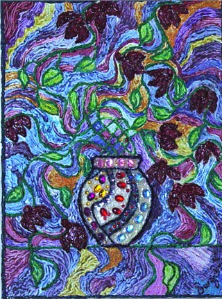 Jeweled Vase