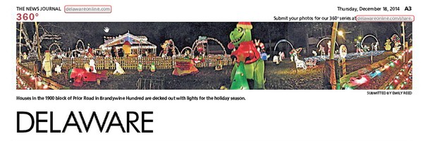 209th News Journal Panorama-Prior Road Decorations