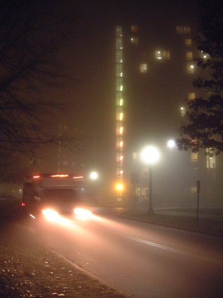 Travelling by fog