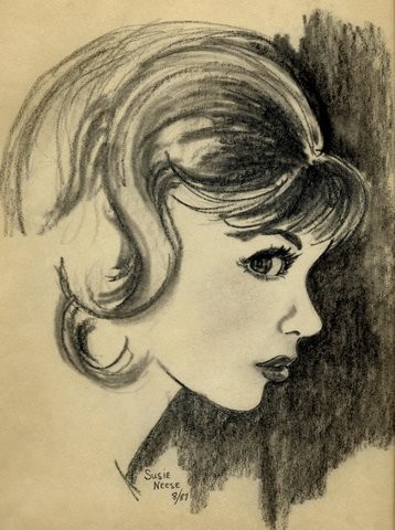 Brunette Sketch