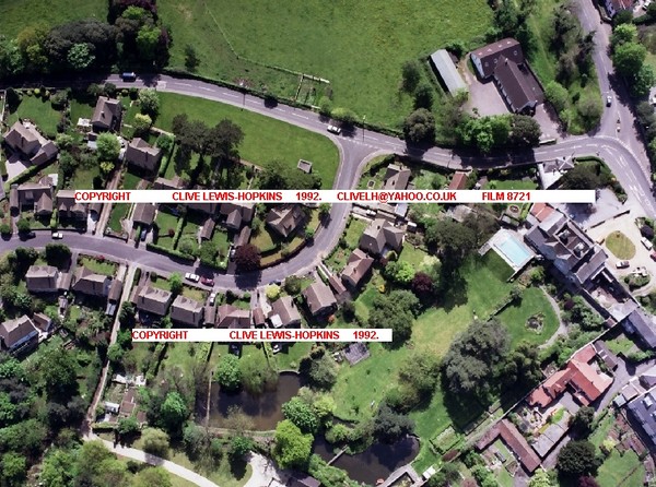 Aerial Photo of  Frenchay, Bristol,UK.