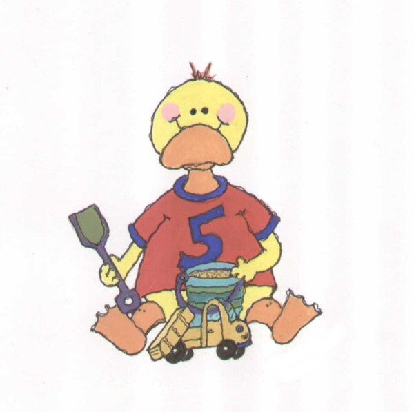 Dirt is Fun Dudley Duck