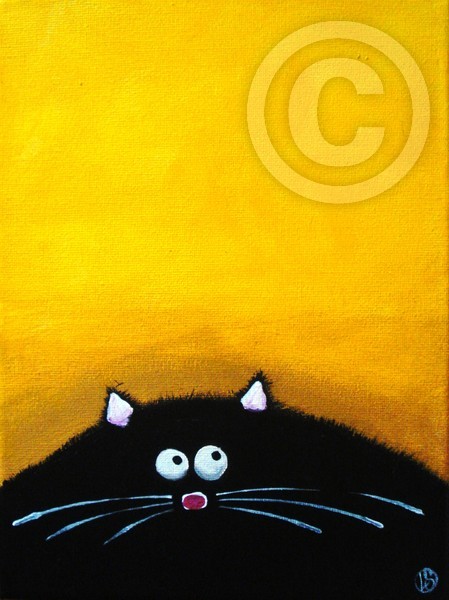 Fat Cat in Yellow
