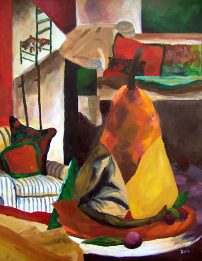 Chair with Pears