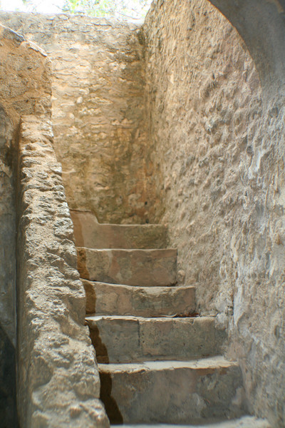 mission stairs...