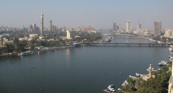 Cairo's Nile from Above