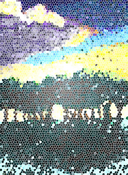 Solitude #1 (stained glass)