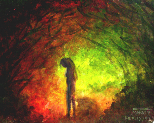 in the woods