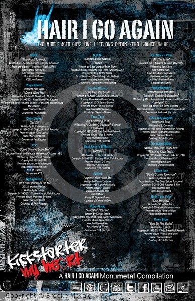 Hair I Go Again Compilation Poster!