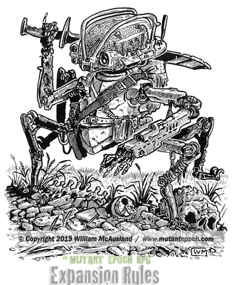 Vat-Brain with crabby walker legs