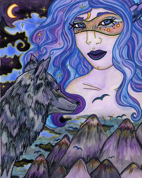Moon Goddess fin