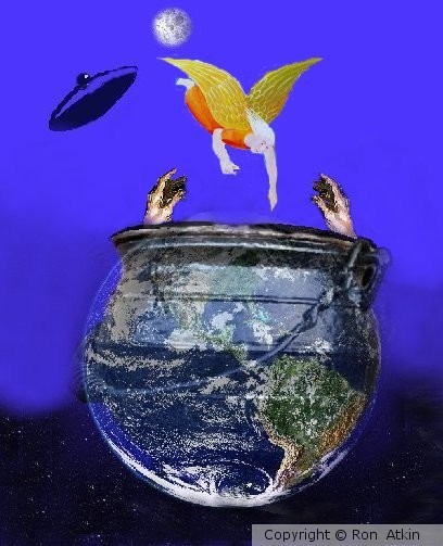 ONLY A FEW ARE READY TO LEAVE THE STEWPOT OF EARTH