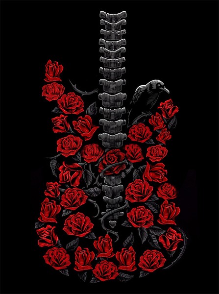 GUITAR ROSES