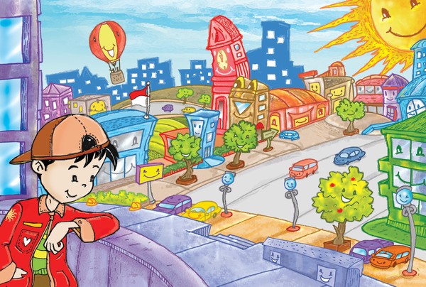 the smiling town