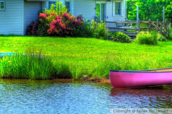 Canoe on Lake