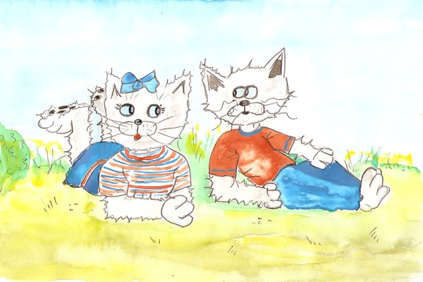 cartoon cats 4