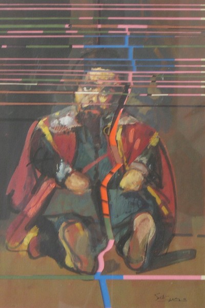 Homage to Velazquez Portrait of D.Sebastian de M