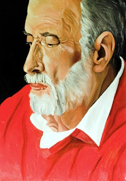 ritratto del pittore Piero Ruggeri