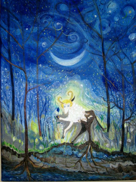 3 horn's Moon day Lady
