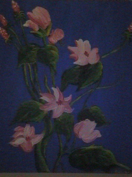 Pink flowers for Mom