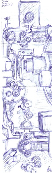 Century 35mm projector head