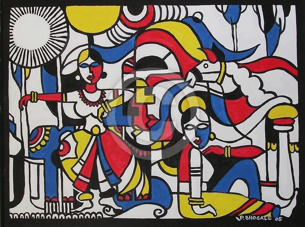 Dancers with the Horse