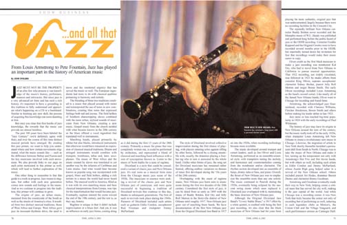 Jazz Magazine Layout