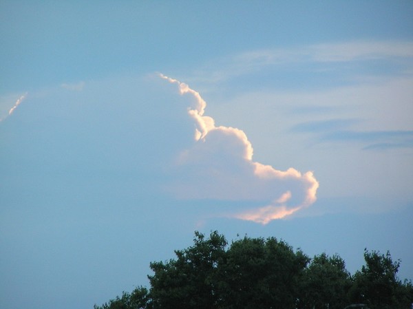 Outline of a cloud