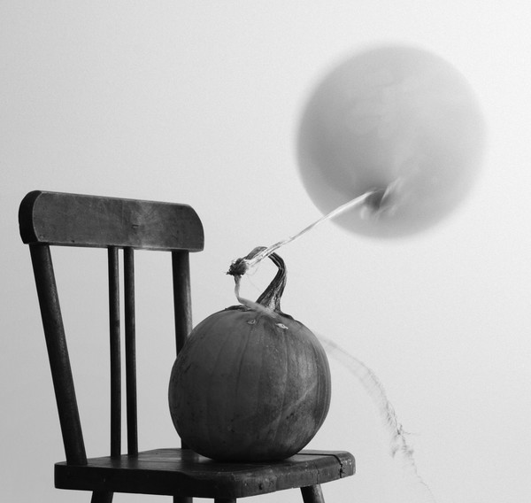 Pumpkin and the Moon