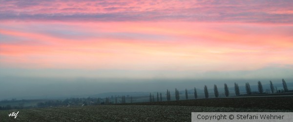 French countryside in November