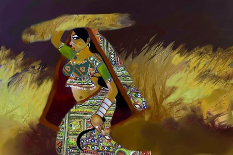 Village girl-2