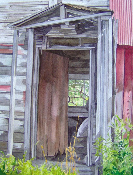 The old barn door