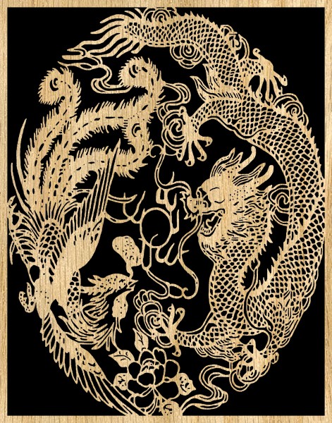 Dragon and Pheonix