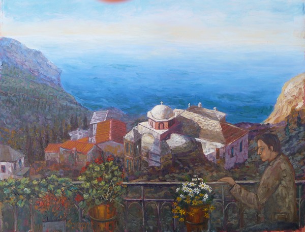 A pilgrim on Mount Athos