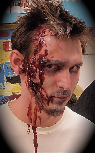 MAN GHOUL - SIDE FACE WOUND