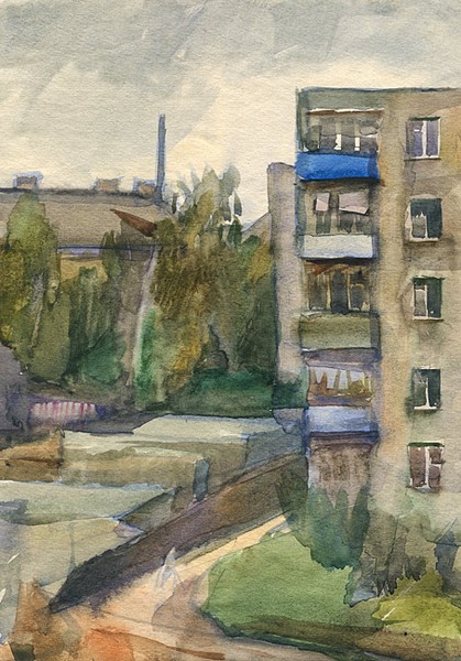 Neighbour House. Domodedovo. 1982