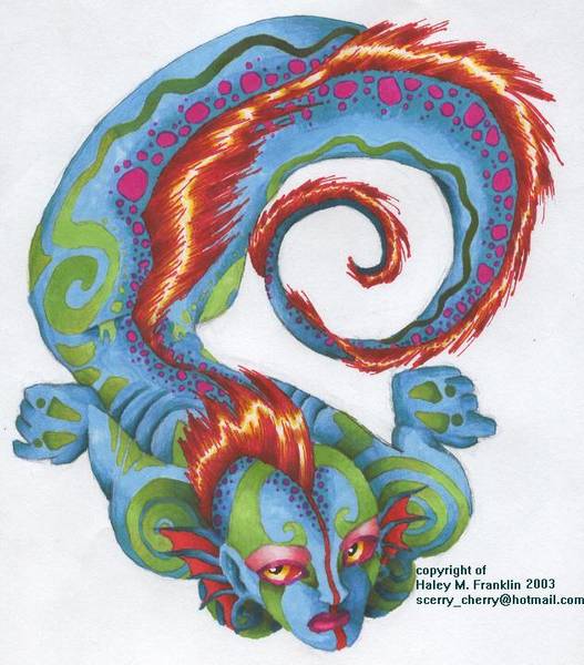 Tropical Mer-eel-maid
