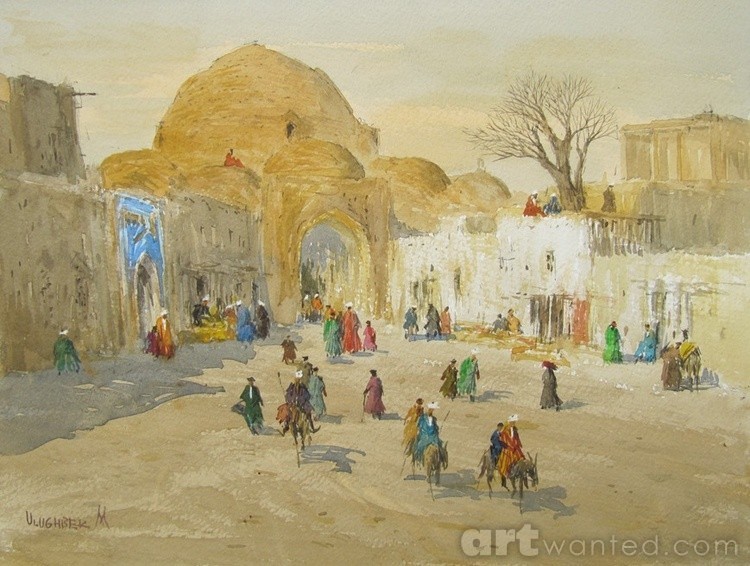 In the old part of the city