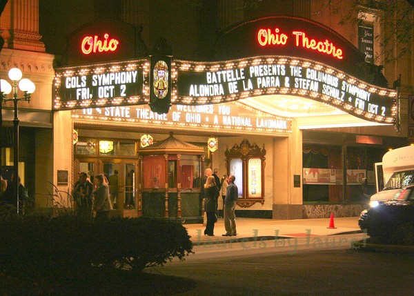 Ohio Theater at Night