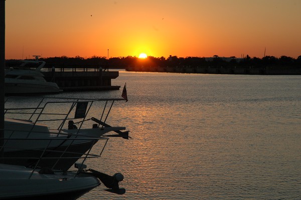 Sun set in Pensacola,Fl