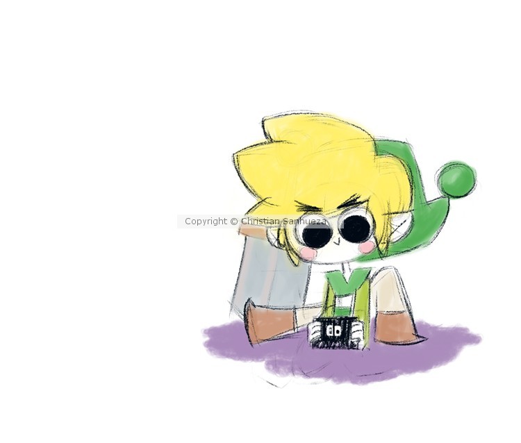 Link playing