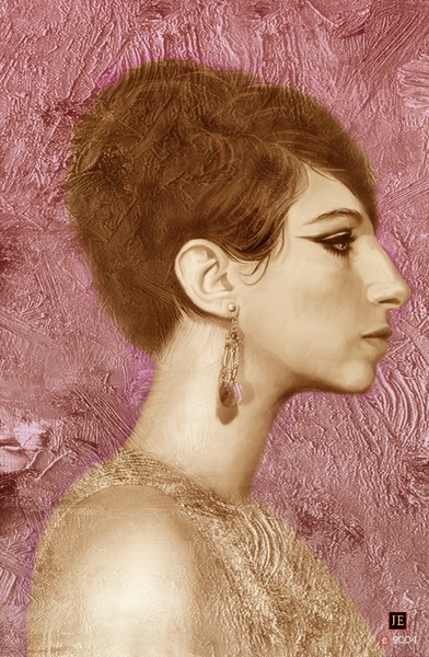 My Fair Lady Barbara Streisand Portrait