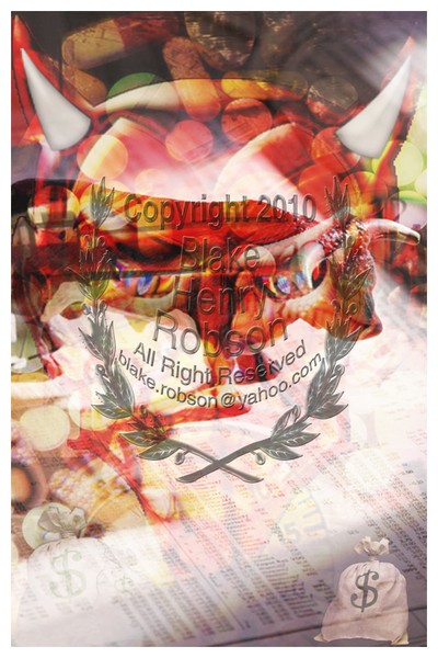 Dealing with the devil collage
