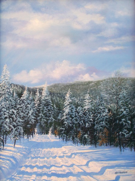 Winter road