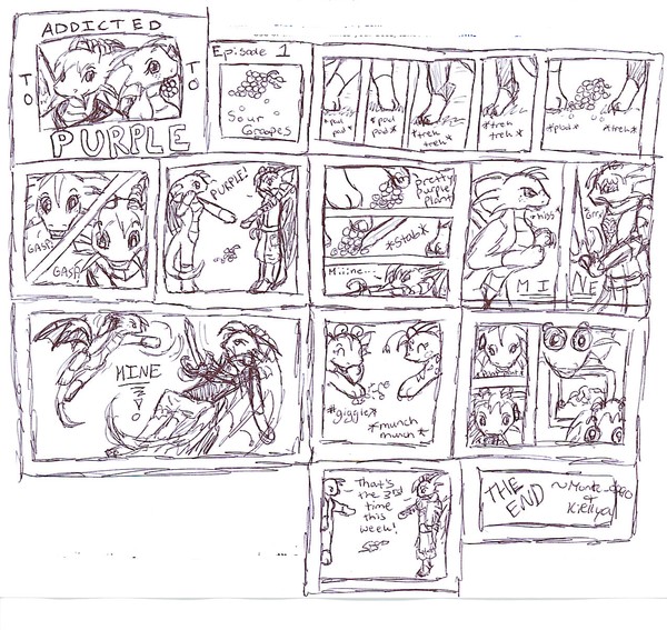 Monte 0290 and Kiellya Neopets Comic