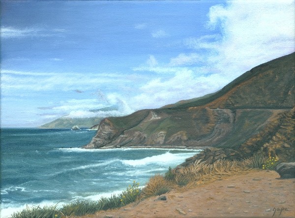 View Of Cliff's Edge