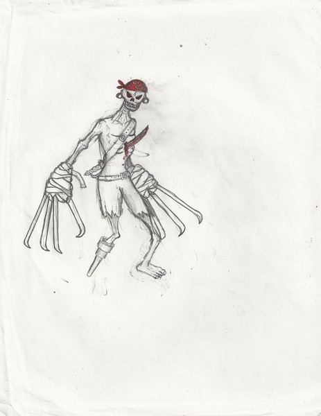 Zombie Pirate (unfinished)