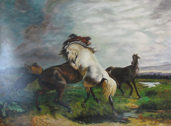 Horse Fight